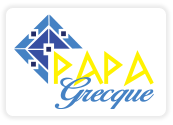 papa grecque logo